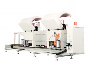 máy cắt nhôm 2 đầu mâm xoay F450 2