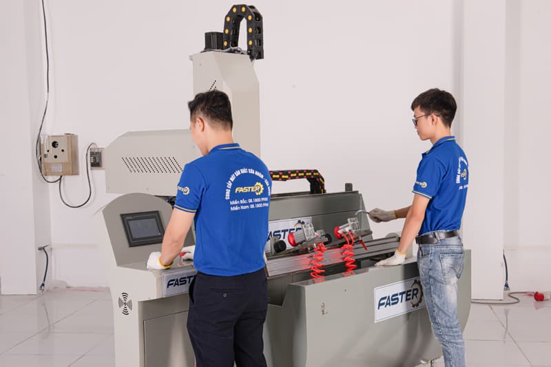Hướng dẫn sử dụng máy khoét khóa nhôm CNC Faster