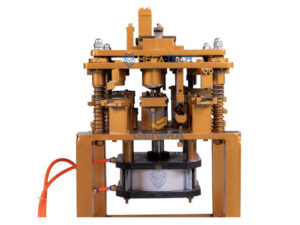 Máy đột dập nhôm Xingfa, nhôm cỏ, nhôm vát cạnh - 24 dao hơi 4