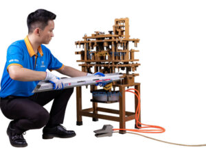 Máy đột dập nhôm 36 dao hơi