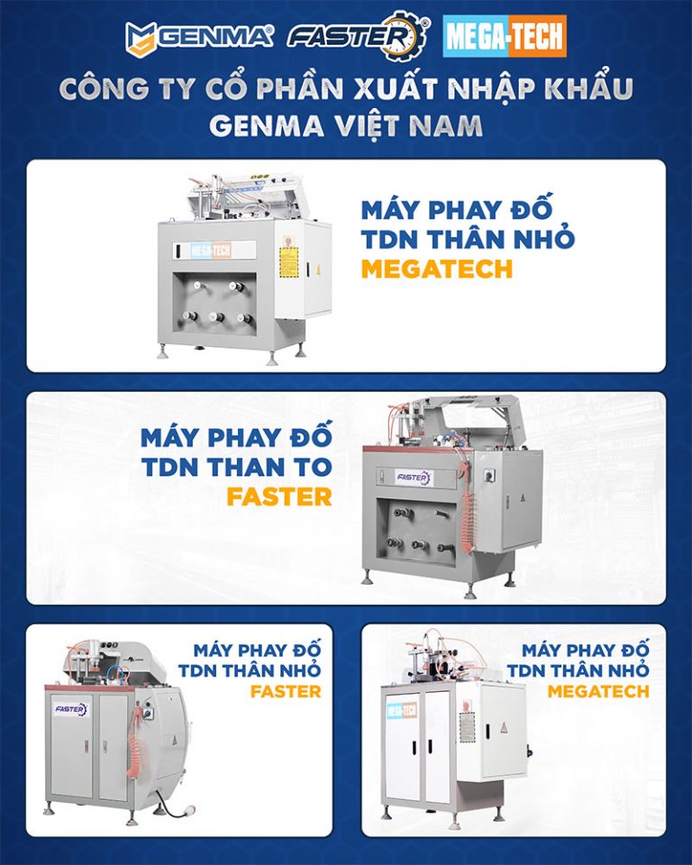  Dòng máy phay đố nhôm được yêu thích trên thị trường