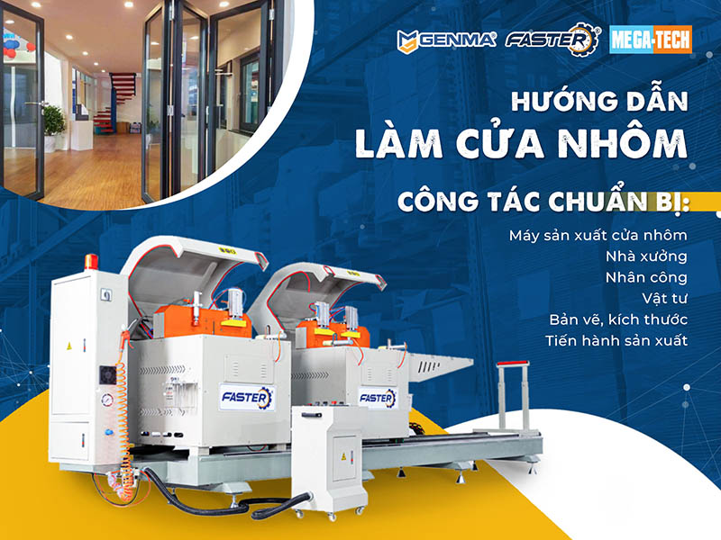 Genma Việt Nam hướng dẫn làm cửa nhôm