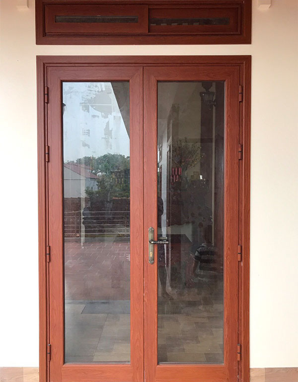 Cửa đi mở quay 2 cánh nhôm PMA