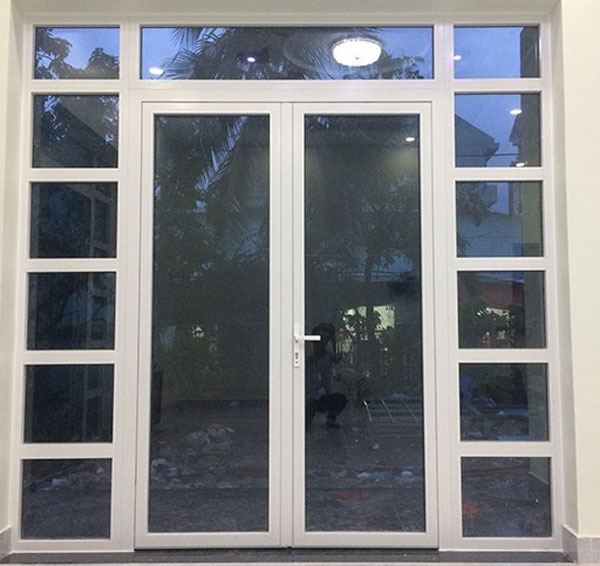 Cửa mở quay 2 cánh nhôm PMA