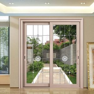 Cửa nhôm lùa 2 cánh cao cấp