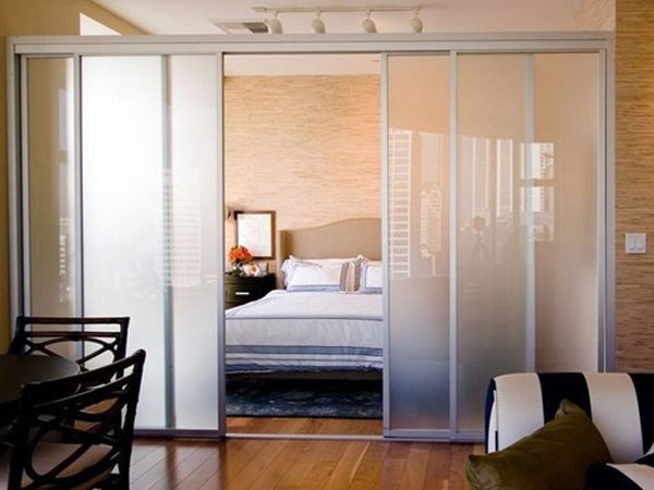 Cửa nhôm xingfa phòng ngủ trượt