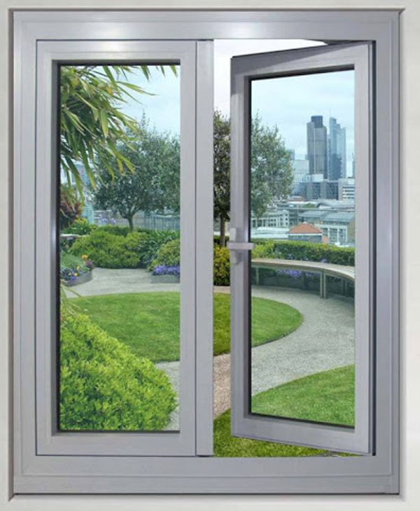Cửa sổ 2 cánh mở quay nhôm Topal