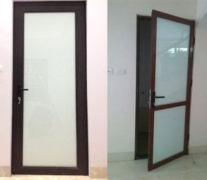Mẫu cửa nhôm nhà vệ sinh