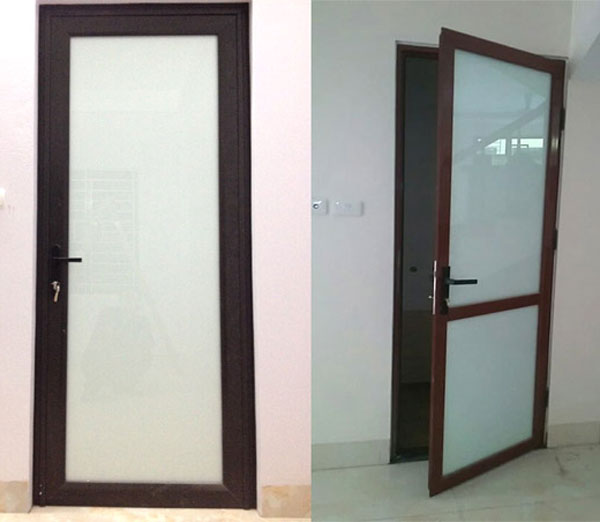 Mẫu cửa nhôm nhà vệ sinh