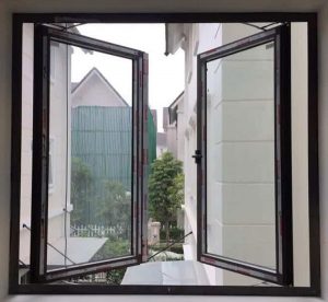 Mẫu cửa nhôm xingfa 2 cánh 3
