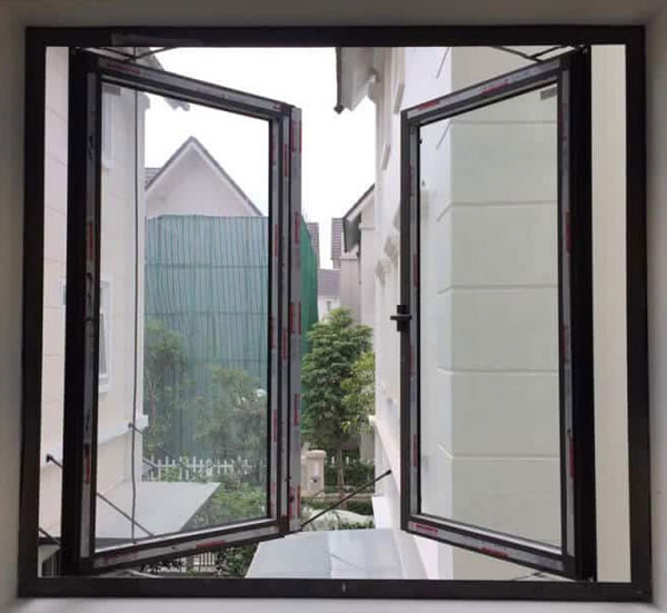 Mẫu cửa nhôm xingfa 2 cánh 3