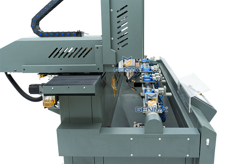 Máy khoan khóa nhôm 2 đầu Jinlixing CNC 3000 1