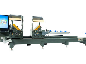 Máy cắt nhôm 2 đầu JiLiXing 550 CNC 4
