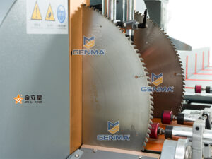 Máy cắt nhôm 2 đầu JiLiXing 550 3