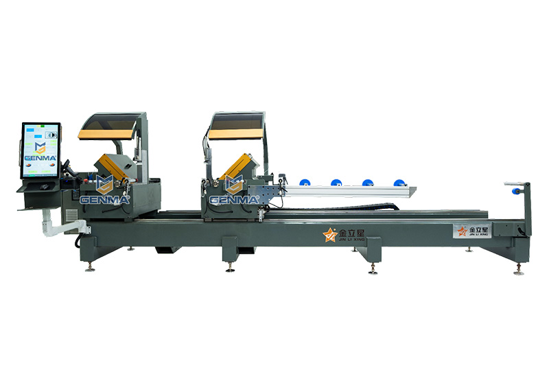 Máy cắt nhôm 2 đầu JinLiXing 550 CNC 1