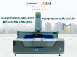 Máy khoan khóa nhôm 2 đầu Jinlixing CNC 1500 8