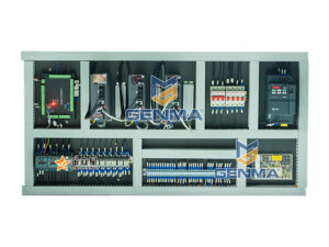 Máy khoan khóa nhôm 2 đầu Jinlixing CNC 1500 3