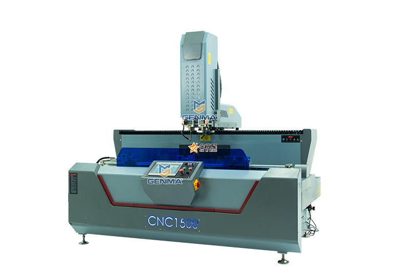 Máy khoan khóa nhôm 2 đầu Jinlixing CNC 1500 6