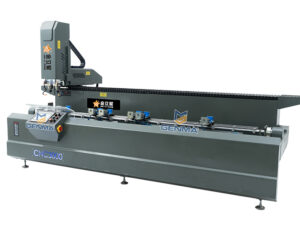 Máy khoan khóa nhôm 2 đầu Jinlixing CNC 3000 3