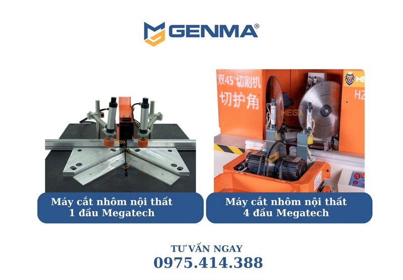 So sánh Máy cắt nhôm nội thất