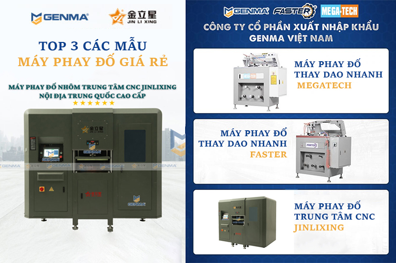 máy phay đố nhôm giá rẻ
