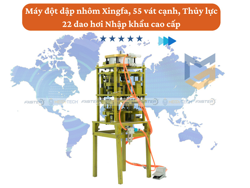 máy đột dập nhôm giá rẻ