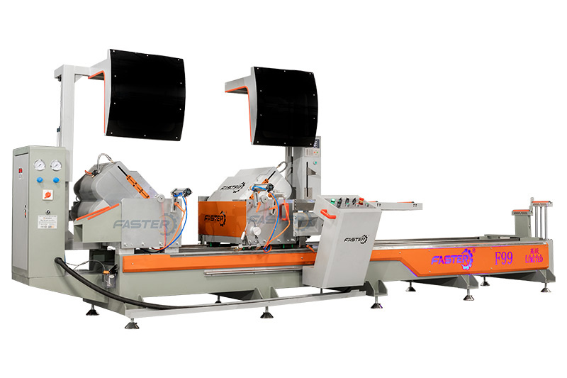 Máy cắt nhôm 2 đầu nhập khẩu