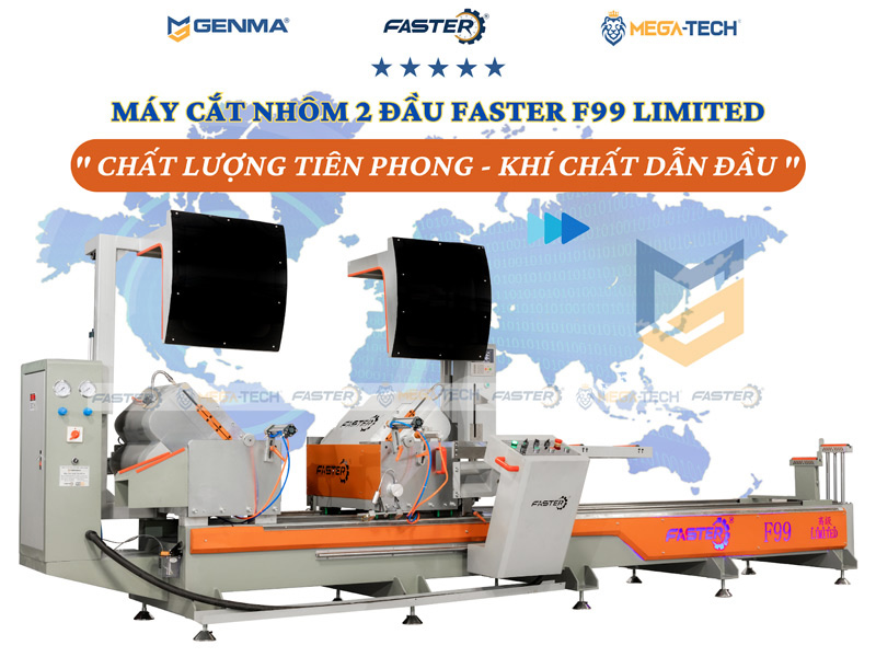 Giá máy cắt nhôm 2 đầu