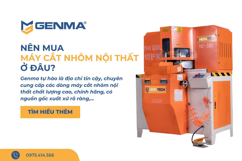 Nên mua máy cắt nhôm nội thất ở đâu?