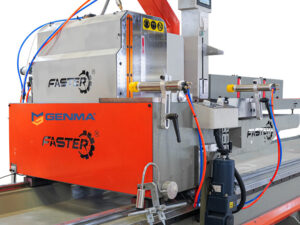 Máy cắt nhôm 2 đầu Faster F6000 Limited 9