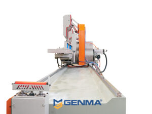 Máy cắt nhôm 2 đầu CNC ngoại tuyến Faster F8000 CNC Limited 3