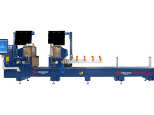 Máy cắt nhôm 2 đầu CNC ngoại tuyến Meisheng MS 600 CNC 12