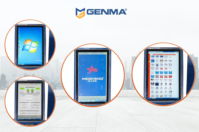 Máy cắt nhôm 2 đầu CNC ngoại tuyến Meisheng MS 600 CNC 15