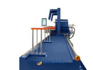 Máy cắt nhôm 2 đầu CNC ngoại tuyến Meisheng MS 600 CNC 1