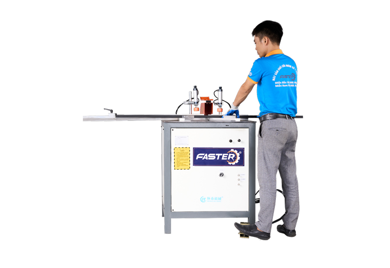 Máy sản xuất nhôm nội thất cánh kính 8