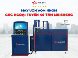 Máy uốn vòm nhôm CNC Ngoại tuyến 40 tấn Meisheng 2