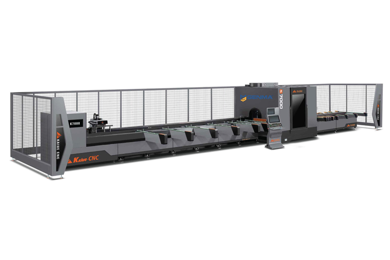 Trạm gia công nhôm trung tâm Kaiue K7000-2-00