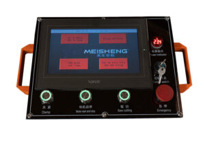 Máy cắt nhôm 2 đầu CNC Meisheng MS 550 CNC 3