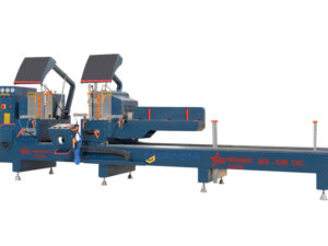 Máy cắt nhôm 2 đầu CNC Meisheng MS 550 CNC 8