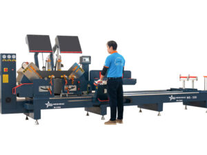 Máy cắt nhôm 2 đầu Meisheng MS 550 5